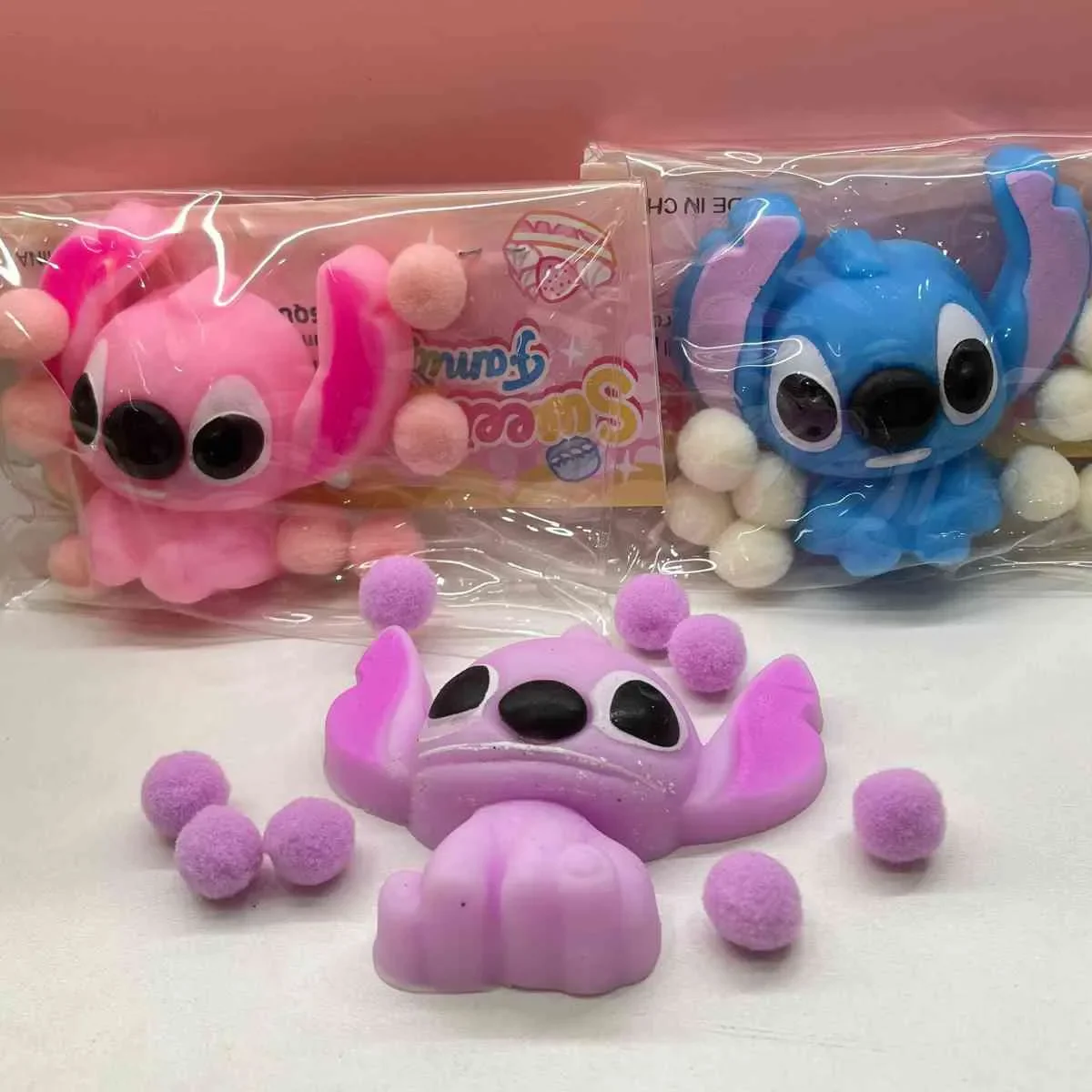Squish & Pinch Pal - Kurumi & Stitch (Any 1)