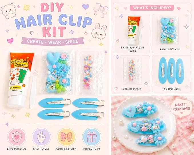 DIY Hair Clip Kit