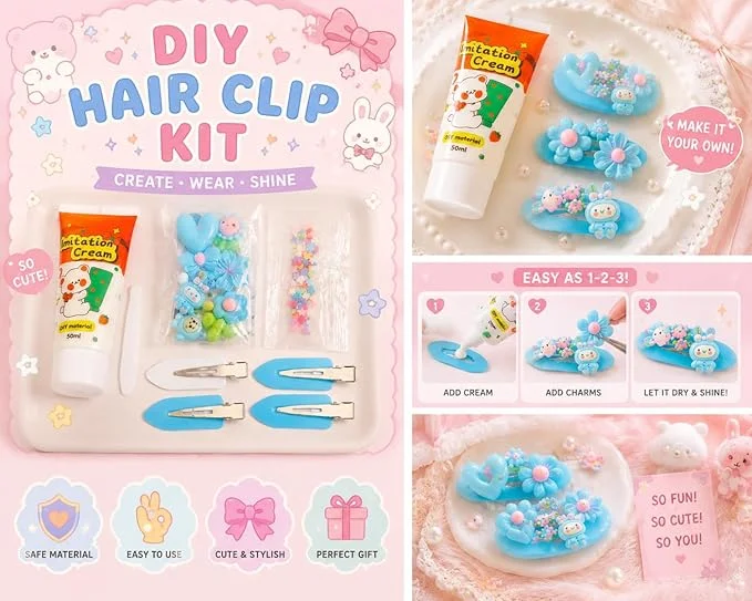 DIY Hair Clip Kit