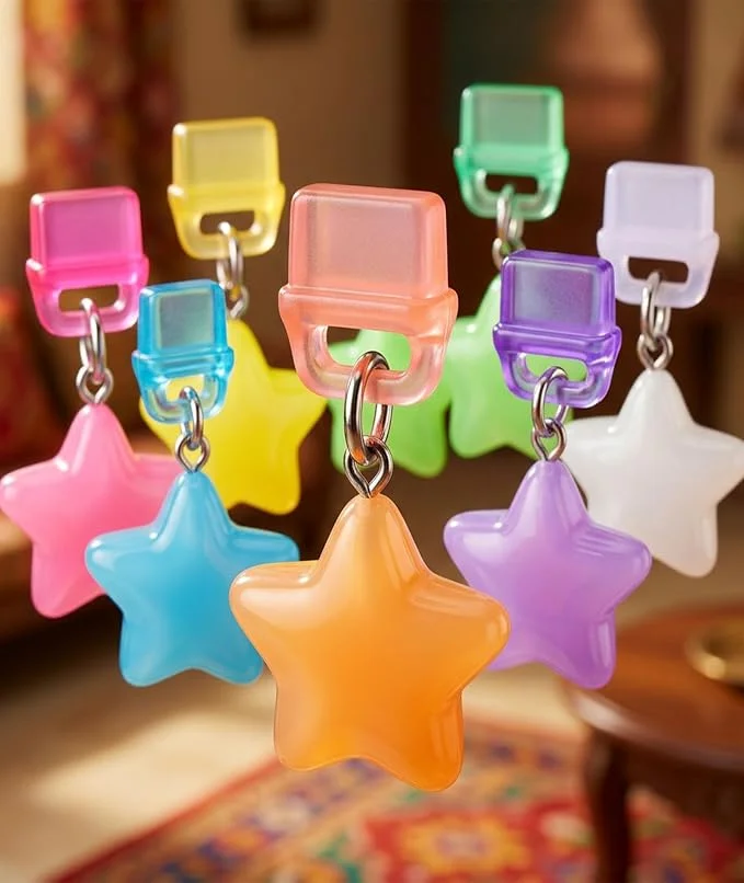 WishGlow Star Glow-in-the-Dark Type-C Dust Plug Charm