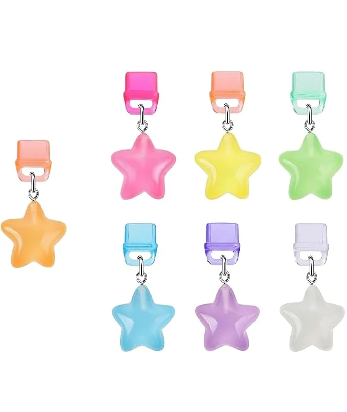 WishGlow Star Glow-in-the-Dark Type-C Dust Plug Charm