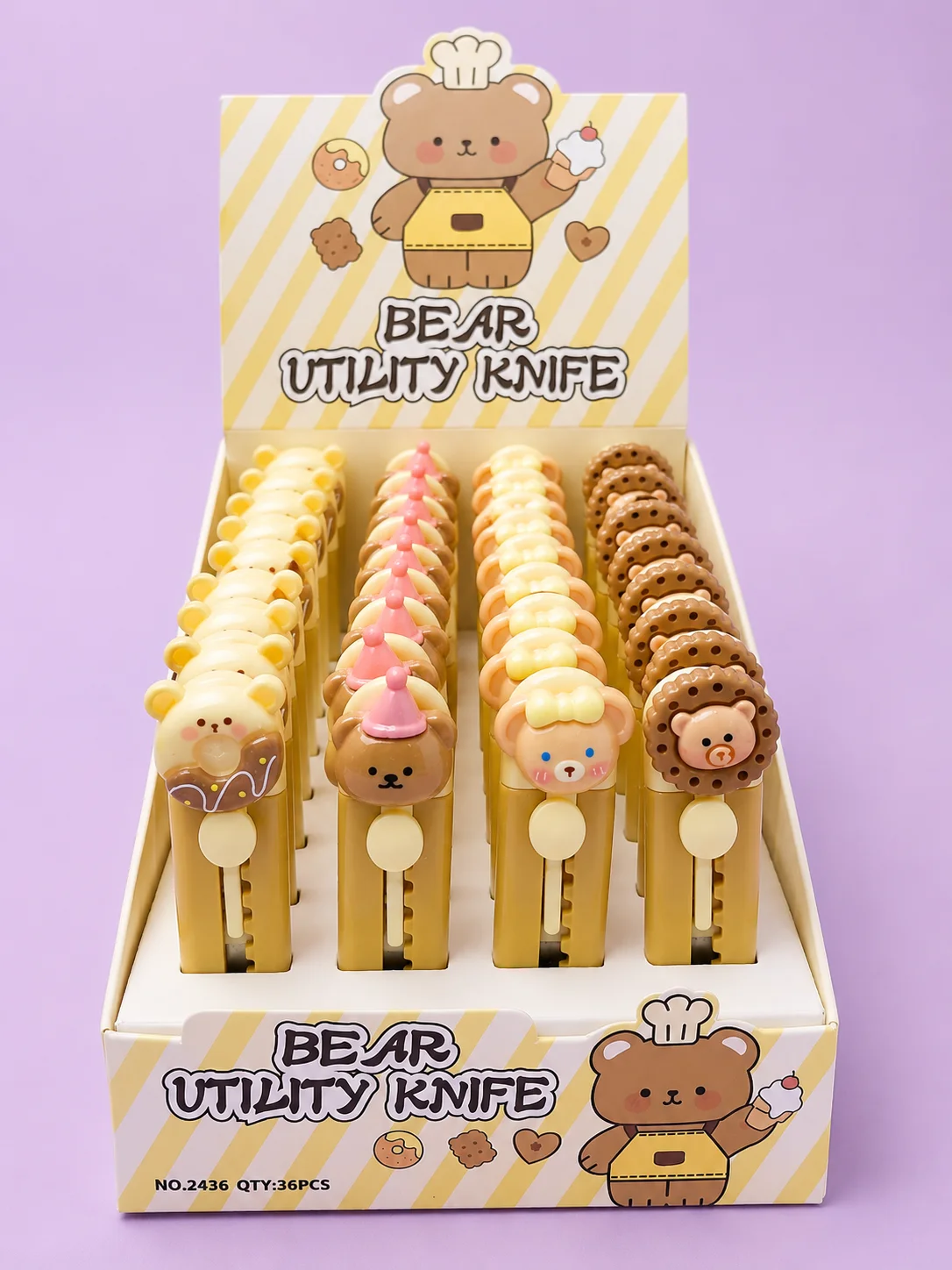 Mini Donut Bear Paper Cutter