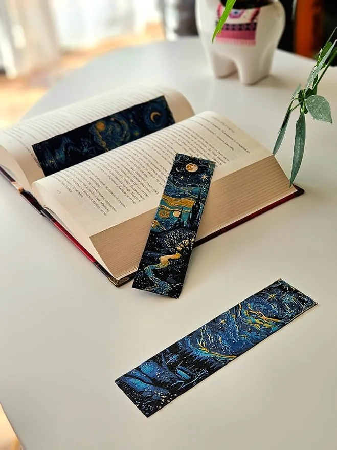Starry Night Themed Artistic Bookmarks (Any 1)