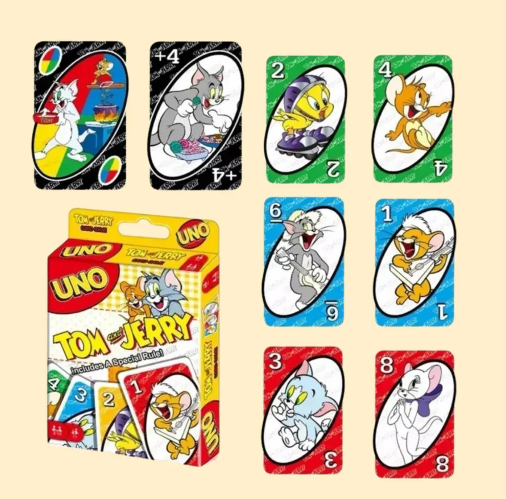 UNO Tom and Jerry Special Edition Card Game