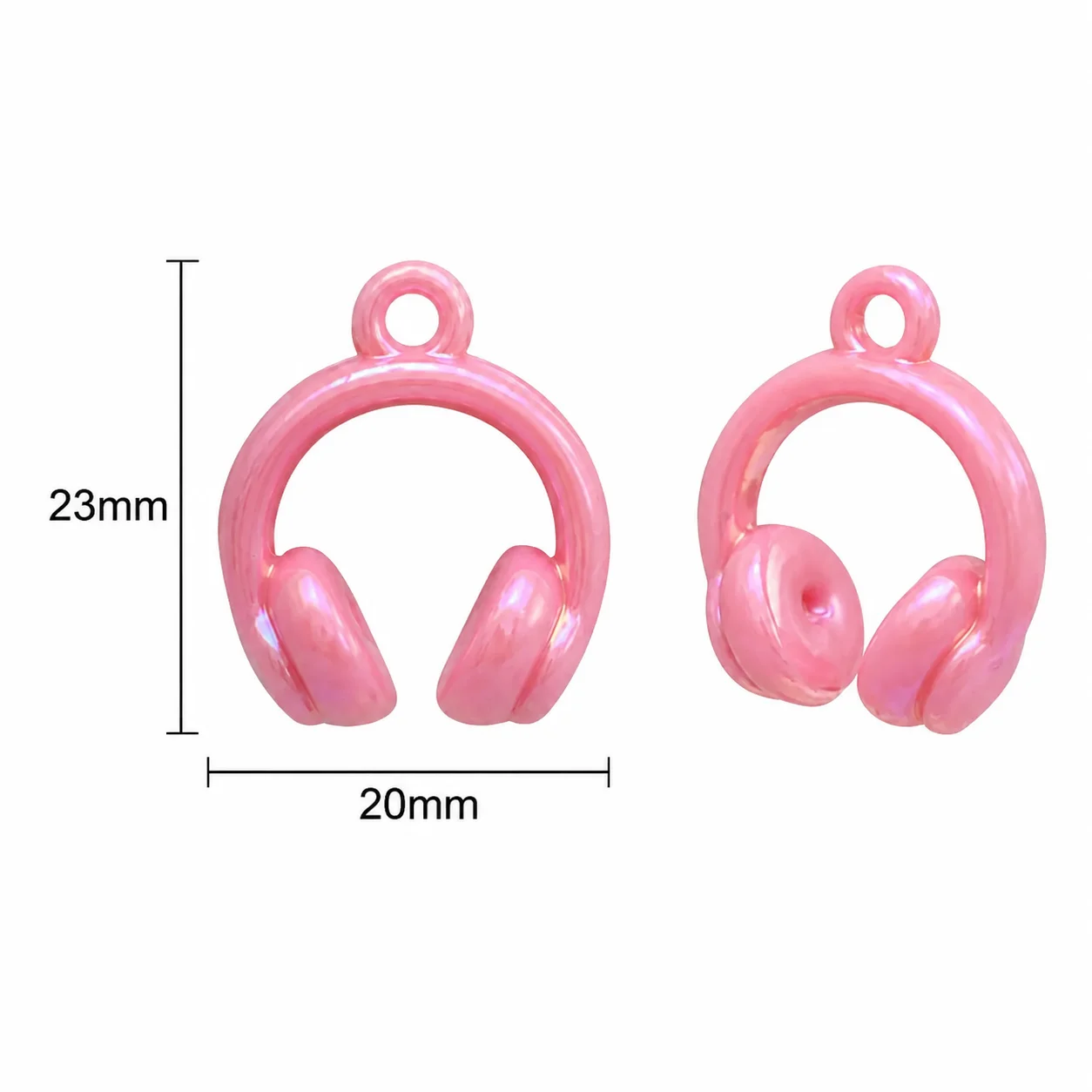 BeatDrops Mini Headphone Charms, Set of 5