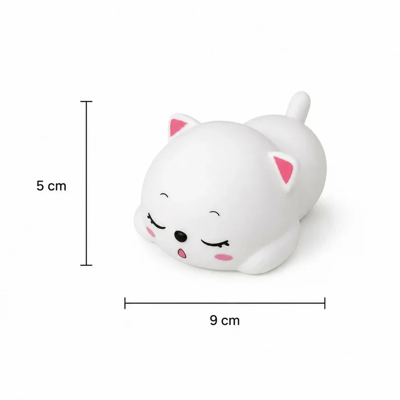 Sleeping Cat Night Lamp