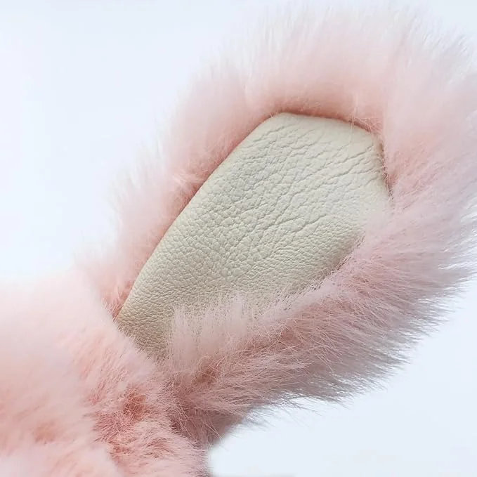 Fluffy Bunny Plush Bag Charm