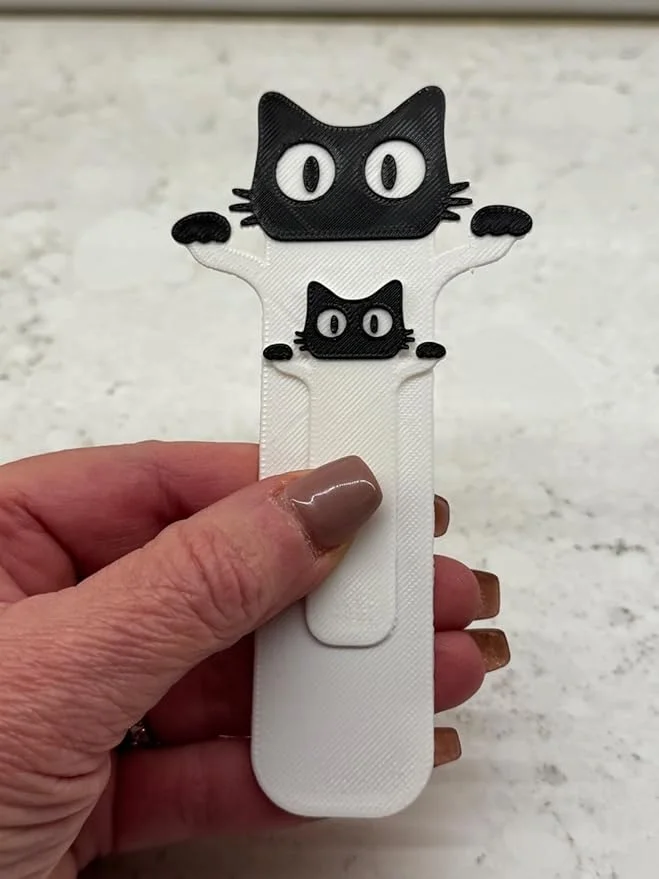 Peekaboo Cat Bookmark Set