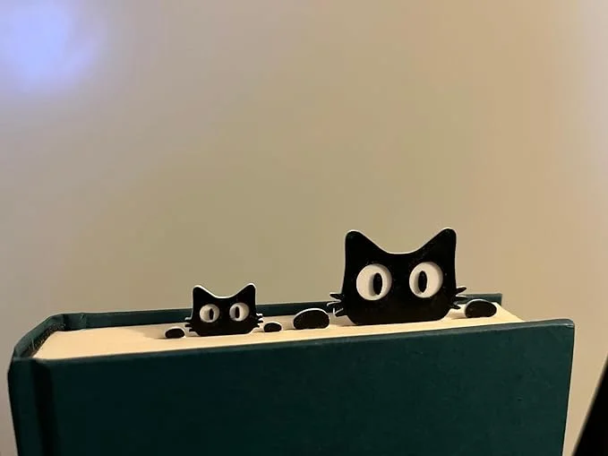 Peekaboo Cat Bookmark Set