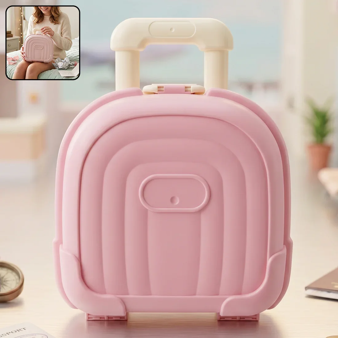 Mini Suitcase Storage Box