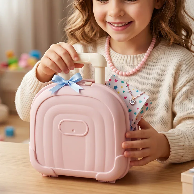 Mini Suitcase Storage Box
