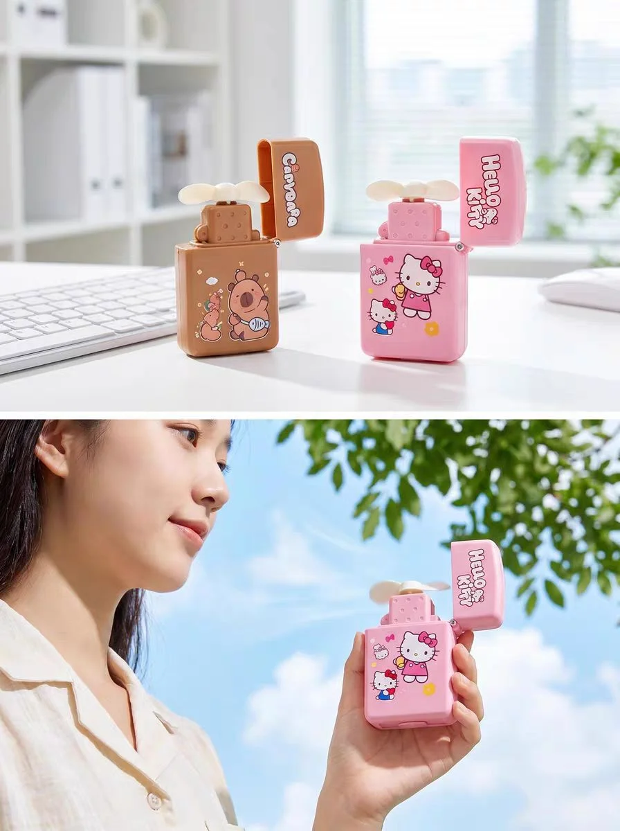 Sanrio Character Mini Flip Fan