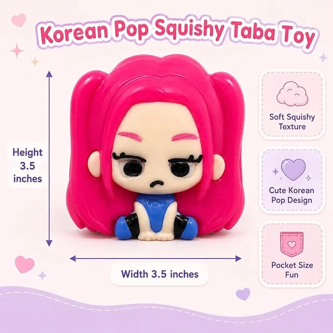 KPop Demon Hunters Squishy Taba (Any 1)