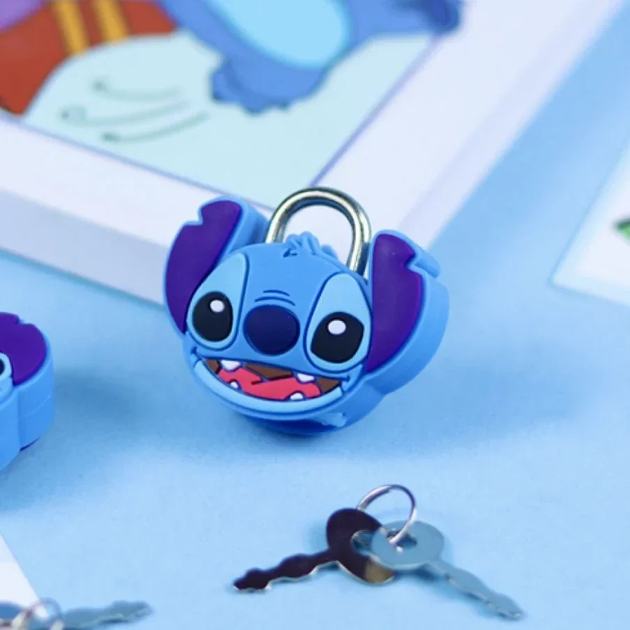Stitch Themed Cute Lock with Key