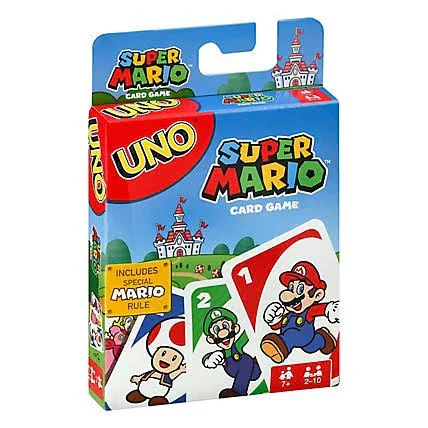 Mattel UNO Super Mario Limited Edition Card Game