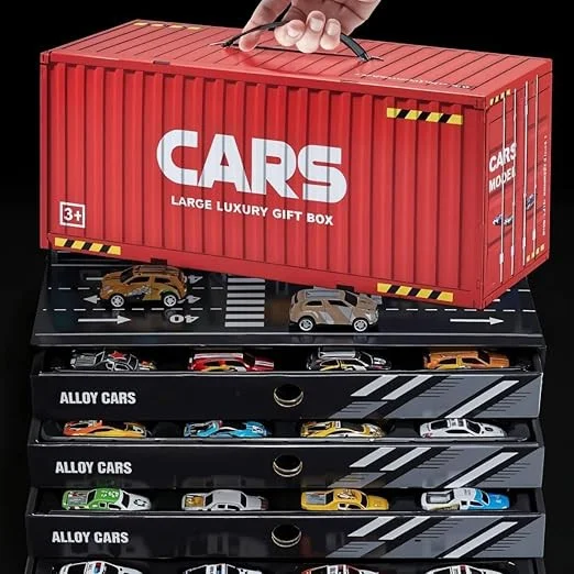 Tiny Traffic 48-Piece Car Playset