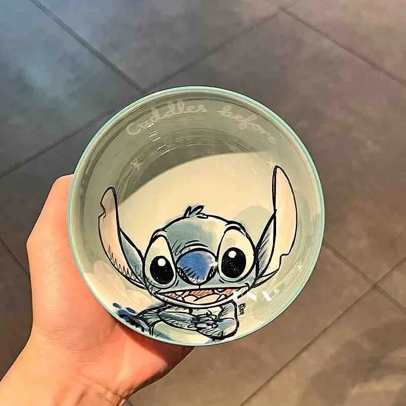 Disney Stitch Ceramic Bowl Set of 4 Bowls