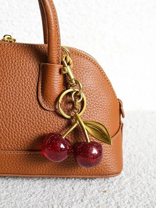 Double Trouble Cherries Keychain
