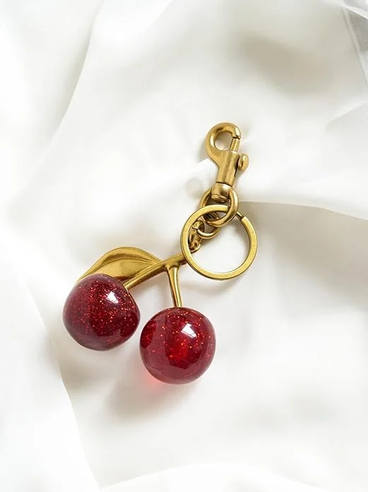Double Trouble Cherries Keychain