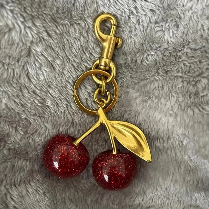 Double Trouble Cherries Keychain
