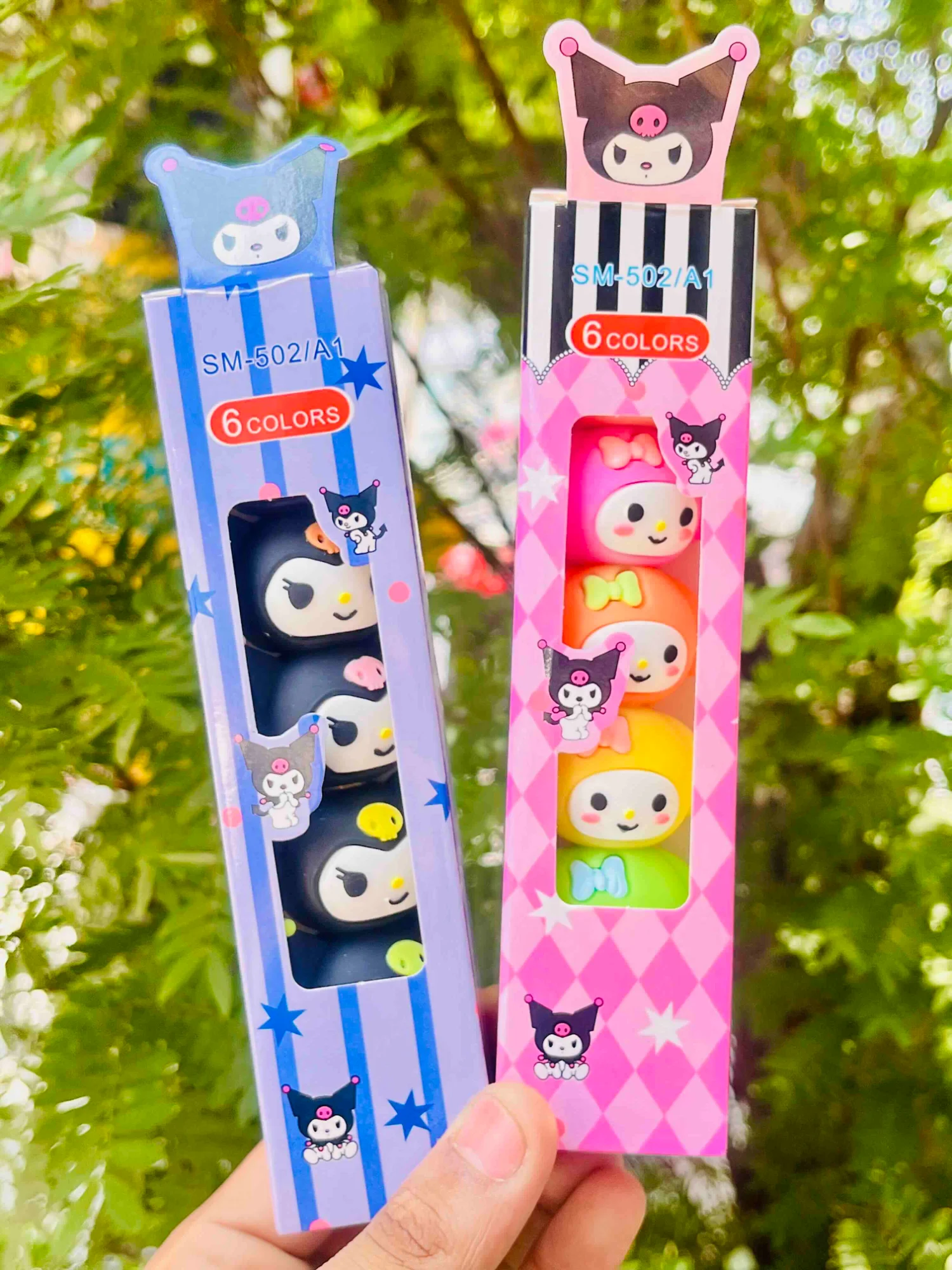 Melody & Kuromi Colour Stack Highlighters