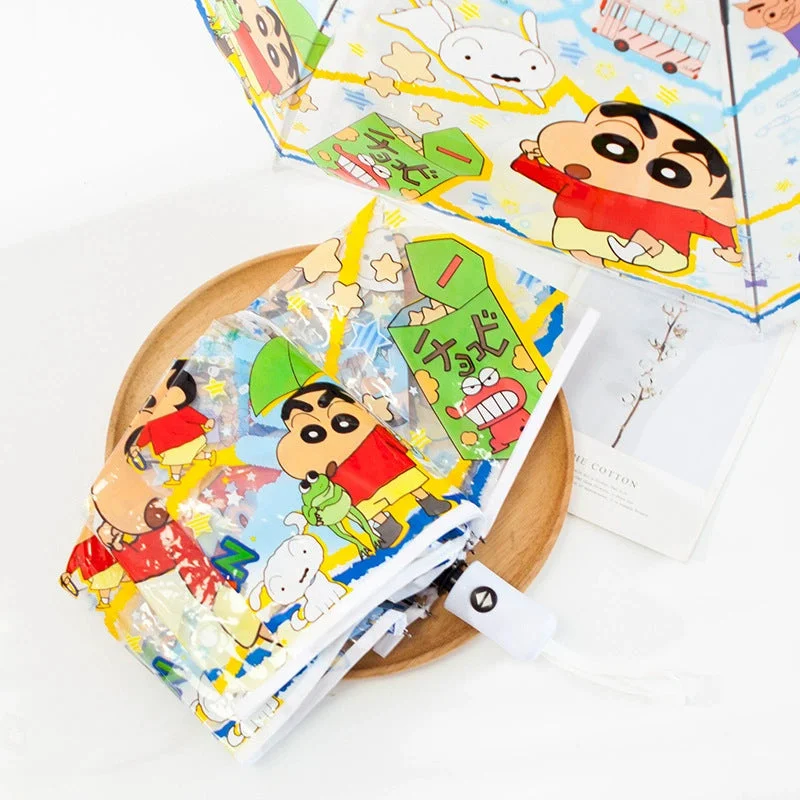 Crayon Shinchan Clear Compact Umbrella