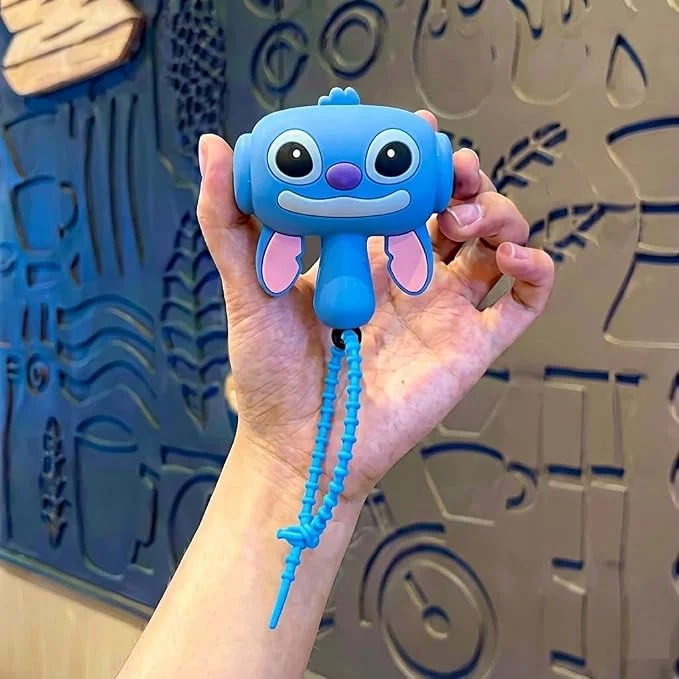 Stitch Choo Choo Keychain Charm