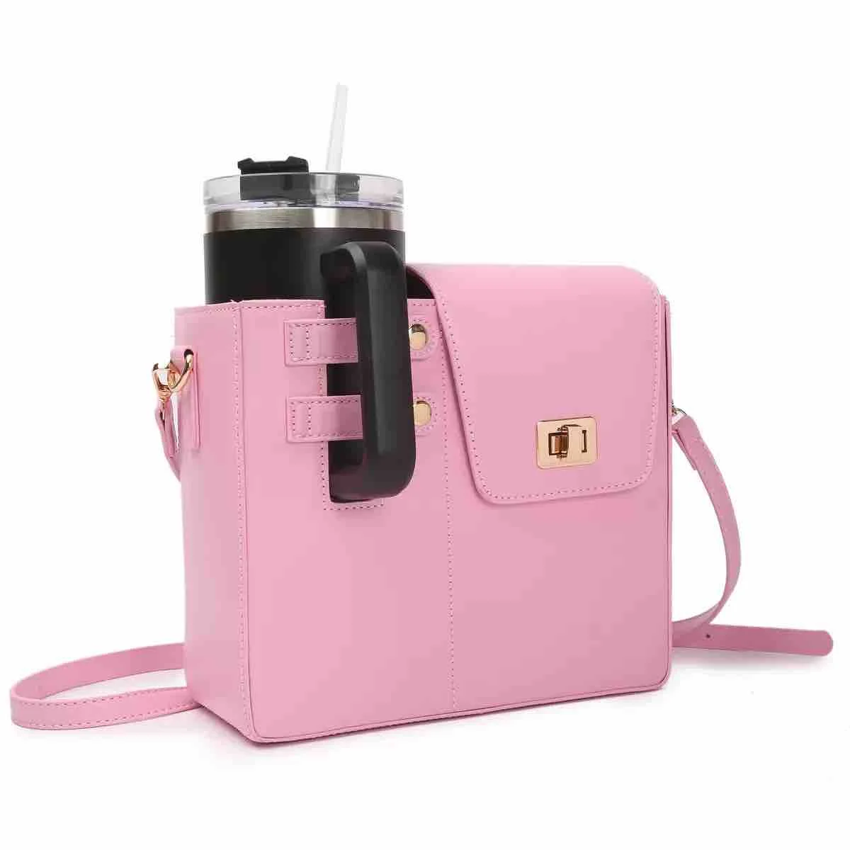 Elegant Tumbler Shoulder Bag
