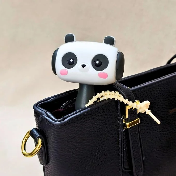 Panda Choo Choo Keychain Charm