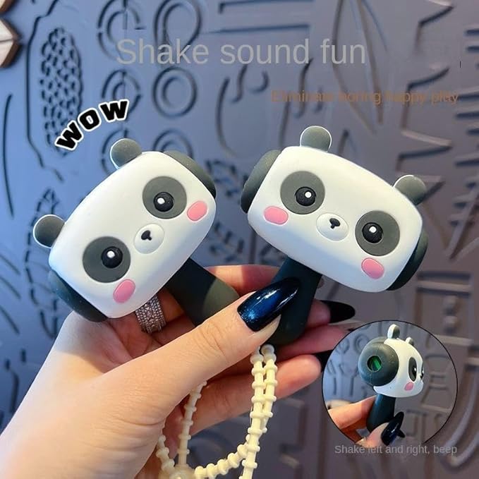Panda Choo Choo Keychain Charm