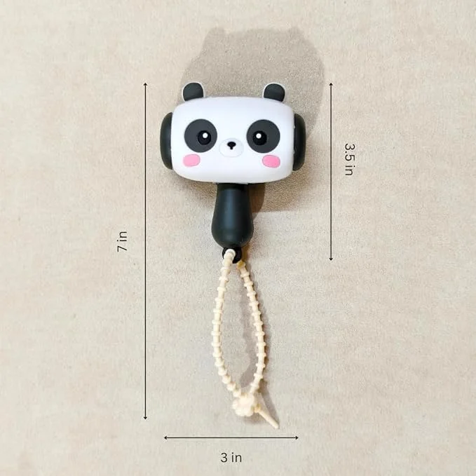 Panda Choo Choo Keychain Charm