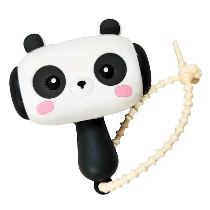 Panda Choo Choo Keychain Charm