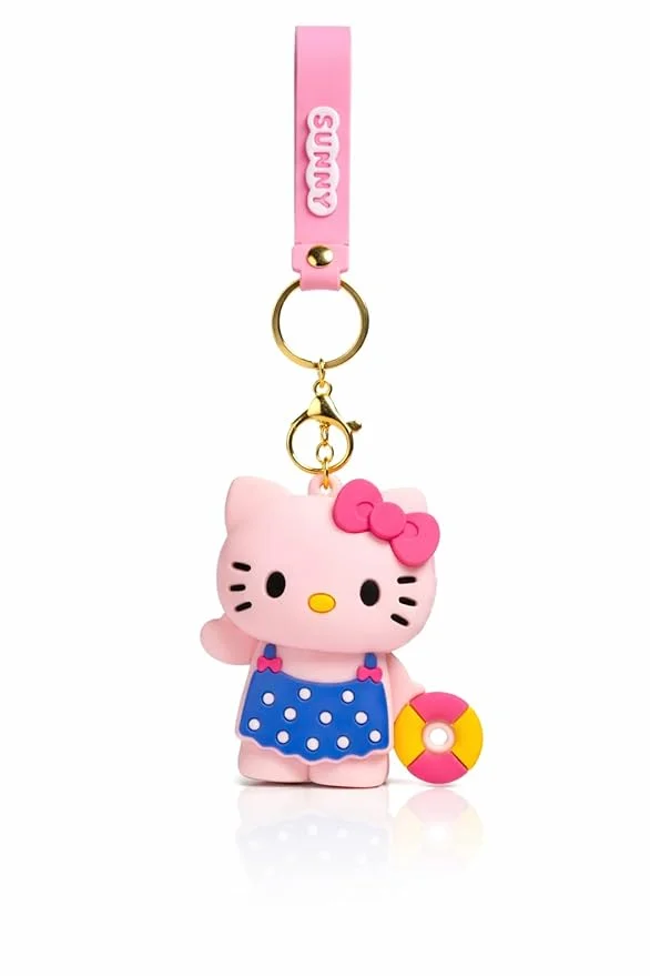 Sunny Pouchies Silicone Pouch Bag Charm