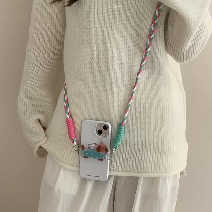 Meow & Go Crossbody Phone Strap