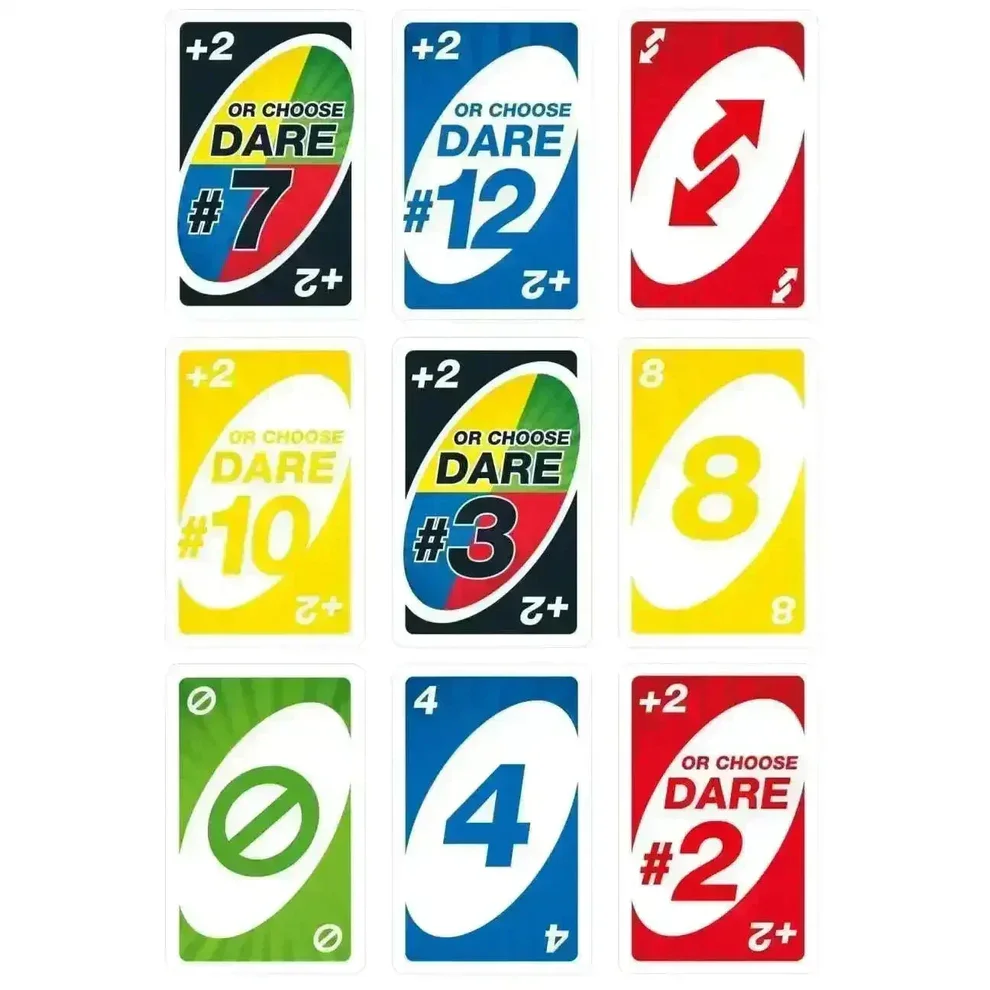 UNO Dare Wild Choices Card Game