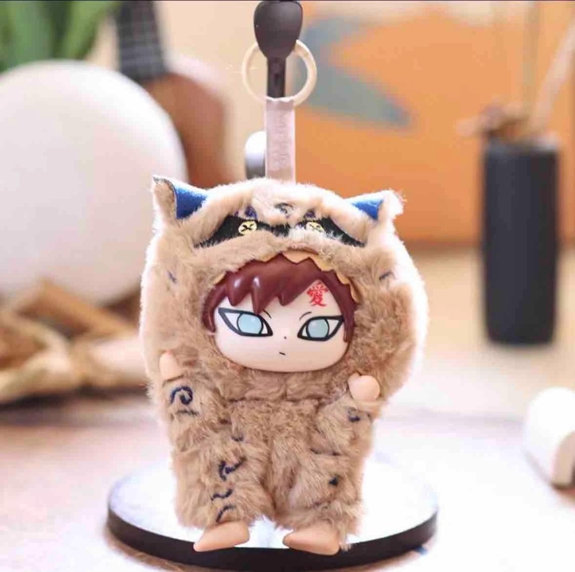 Naruto Beast Party Plush Blind Box Keychain