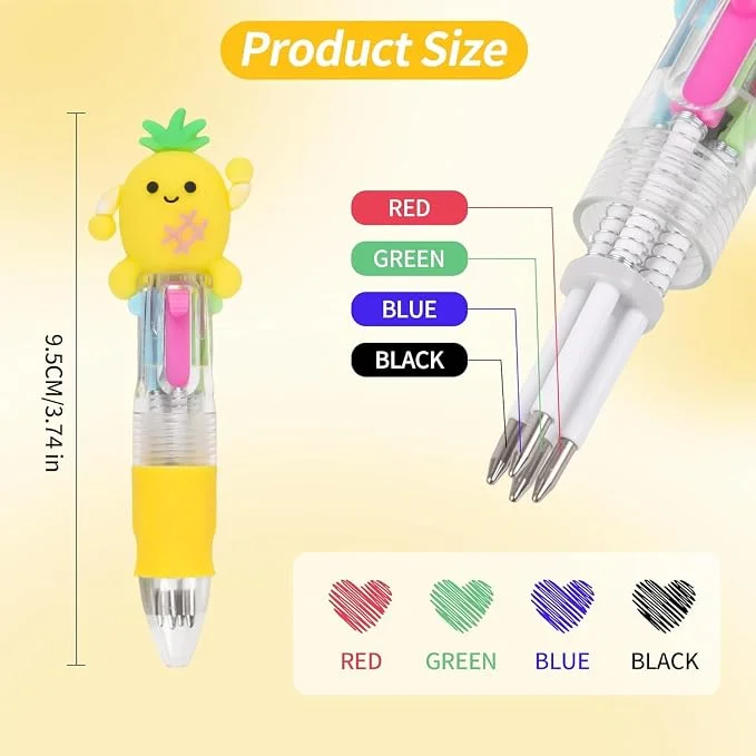 Click & Switch 4-in-1 Mini Pen (Random Design)