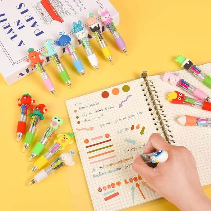 Click & Switch 4-in-1 Mini Pen (Random Design)