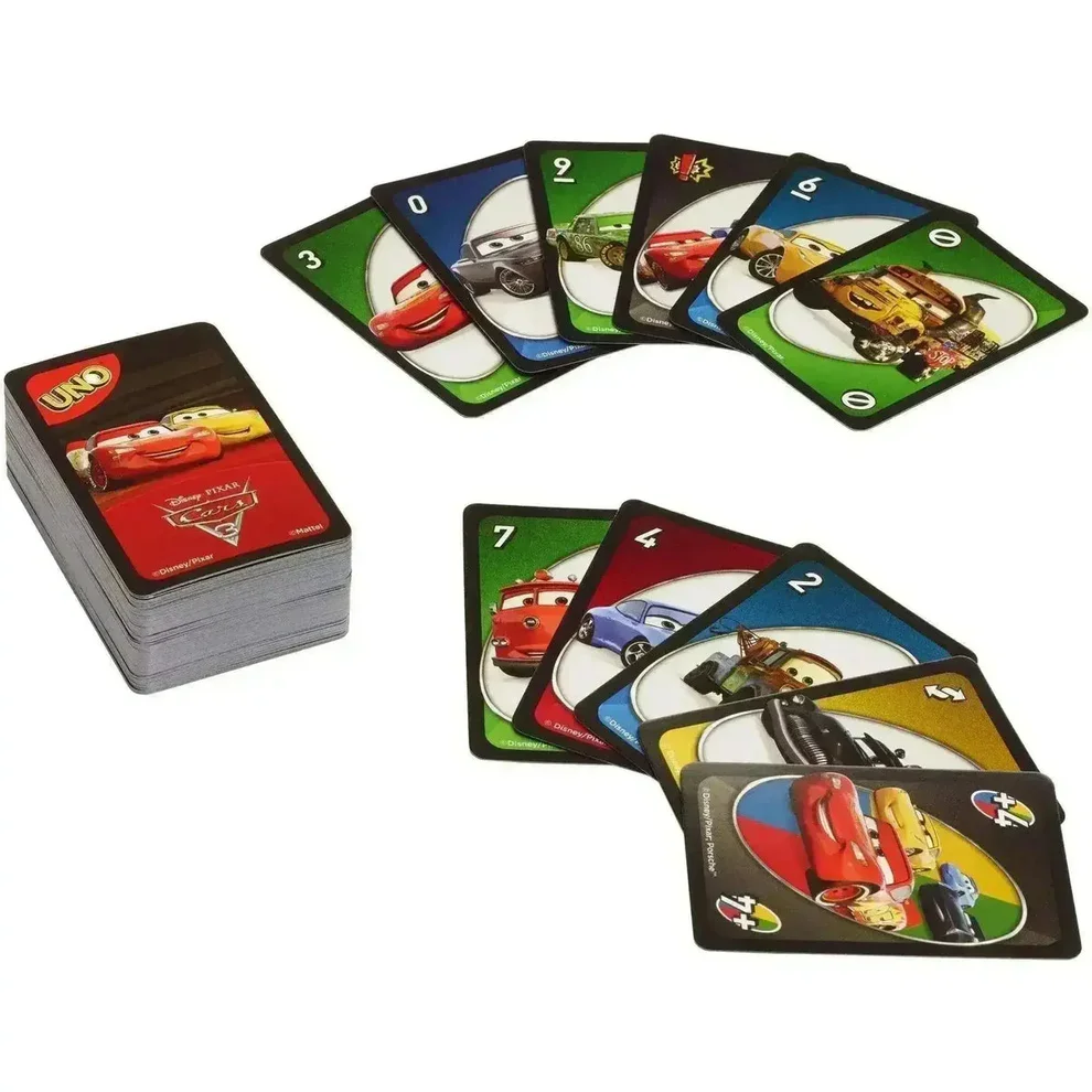 UNO Cars 3 Special Edition Card Game