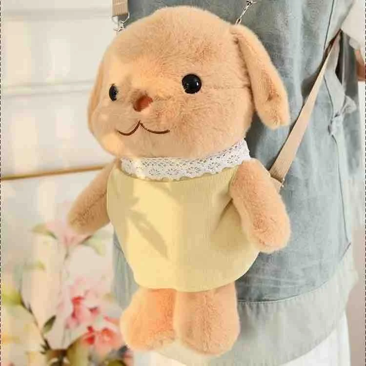 Cute Plush Puppy Backpack