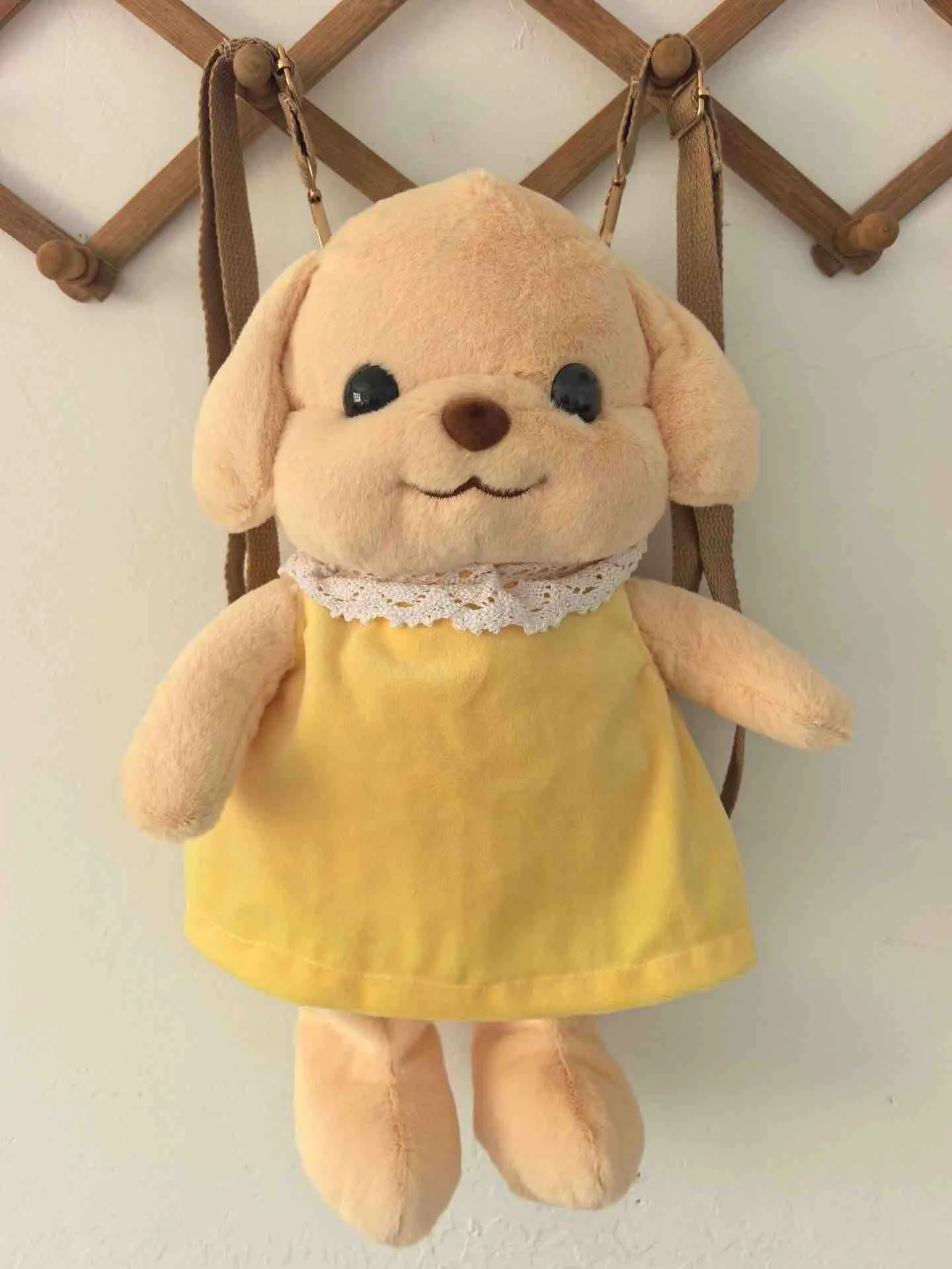 Cute Plush Puppy Backpack
