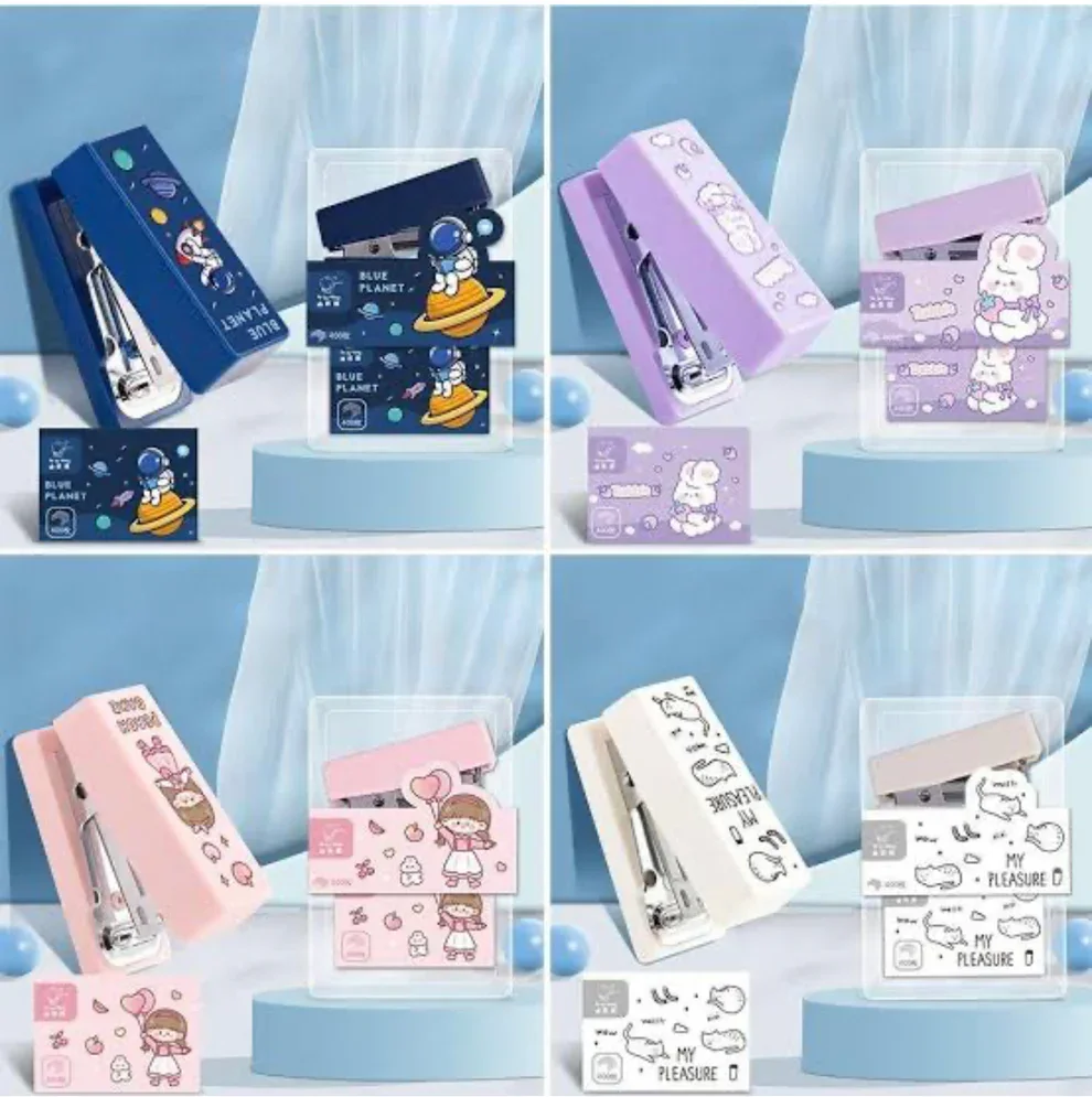 Mini Stapler Set with Integrated Remover (Any 1)