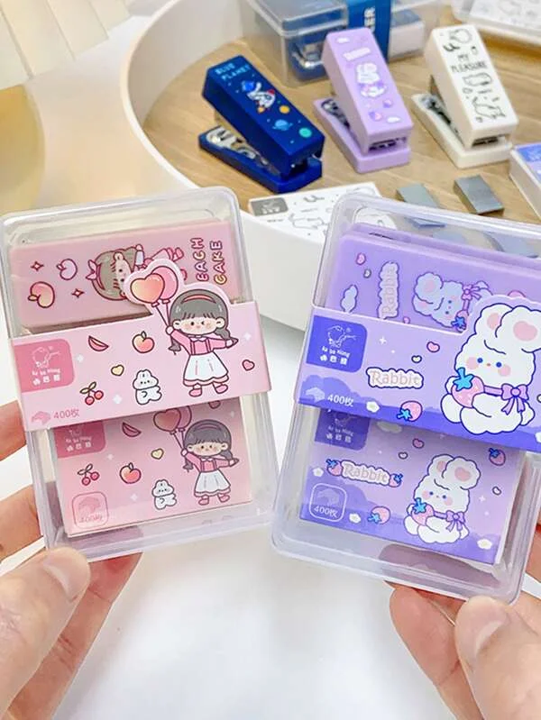 Mini Stapler Set with Integrated Remover (Any 1)