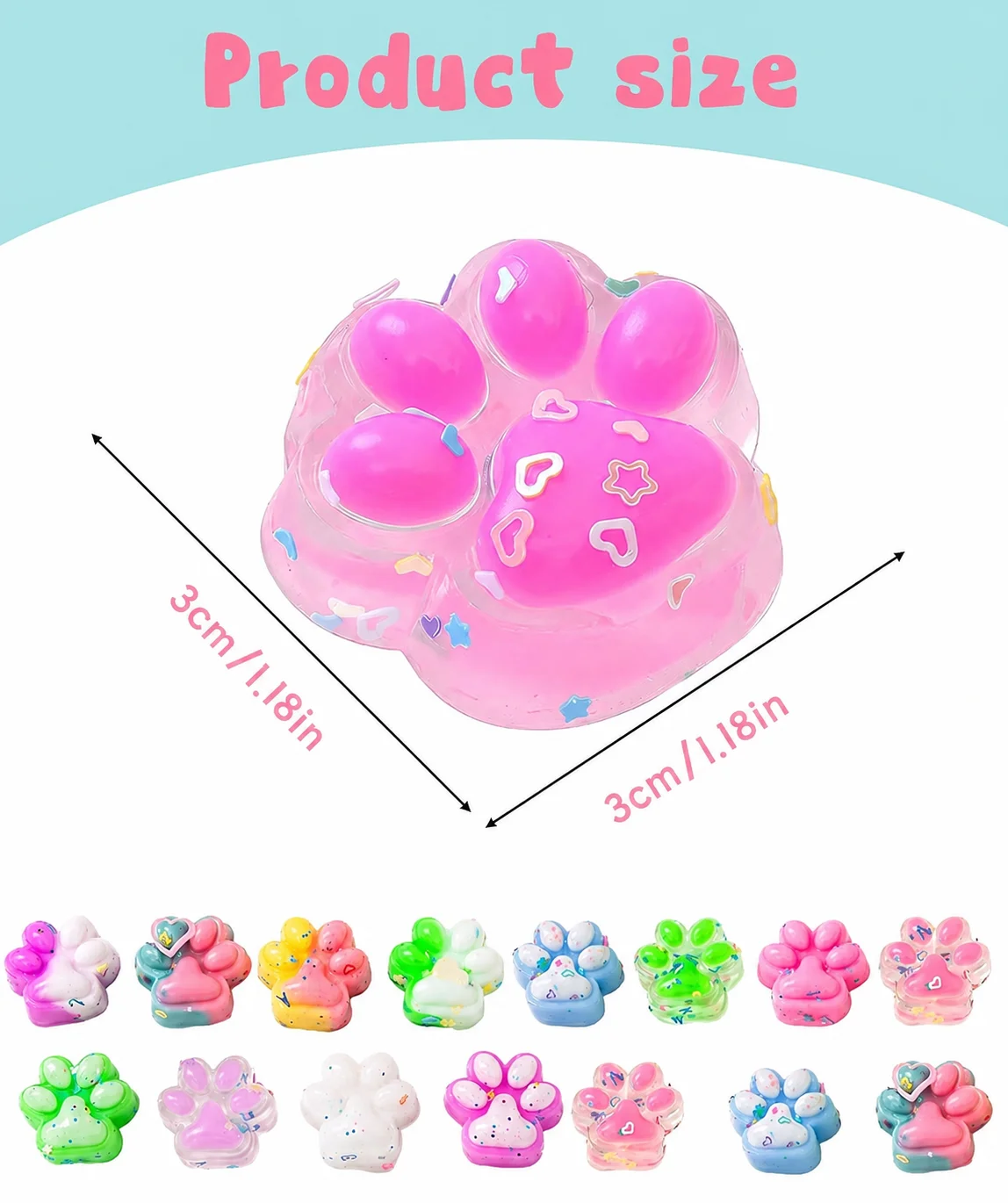 Taba Squishy Paw Stress Relief Toy
