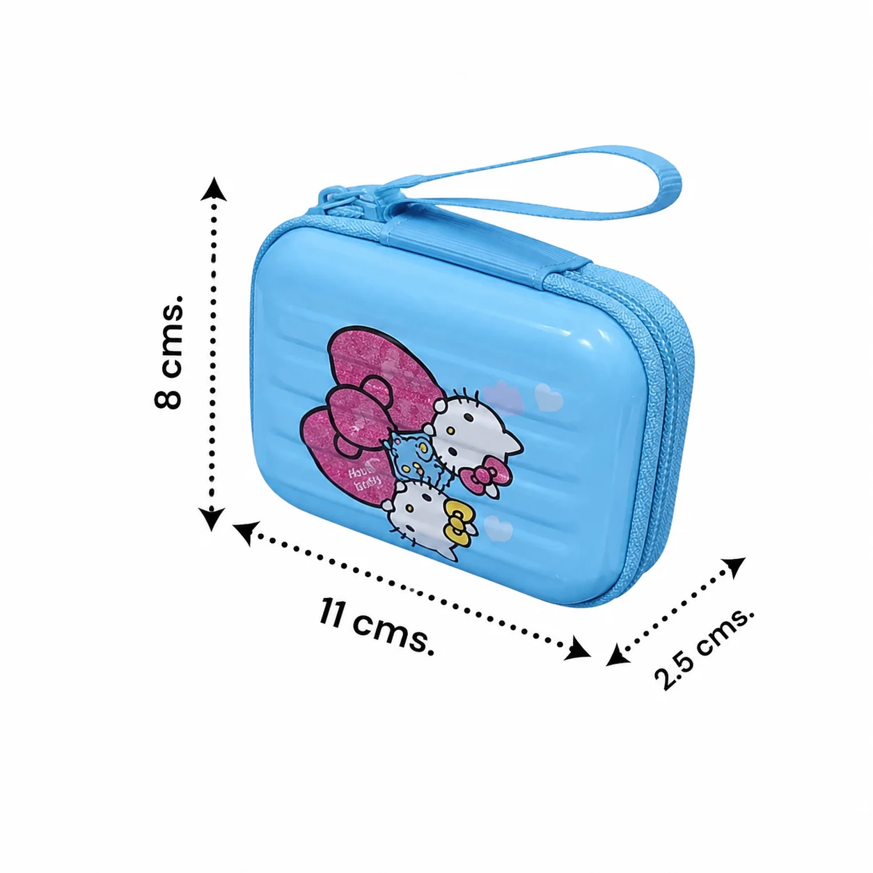 Hello Kitty Mini Metal Hard Shell Pouch