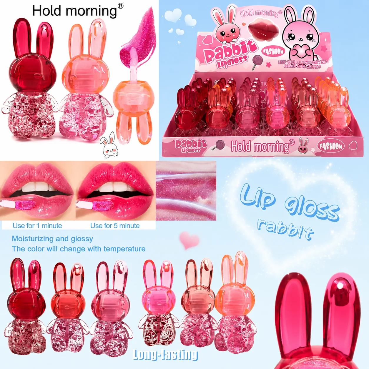 Hold Morning Rabbit Color Changing Lip Gloss