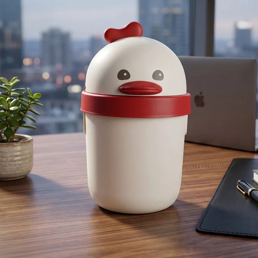 Peep Bin – Mini Desktop Trash Can