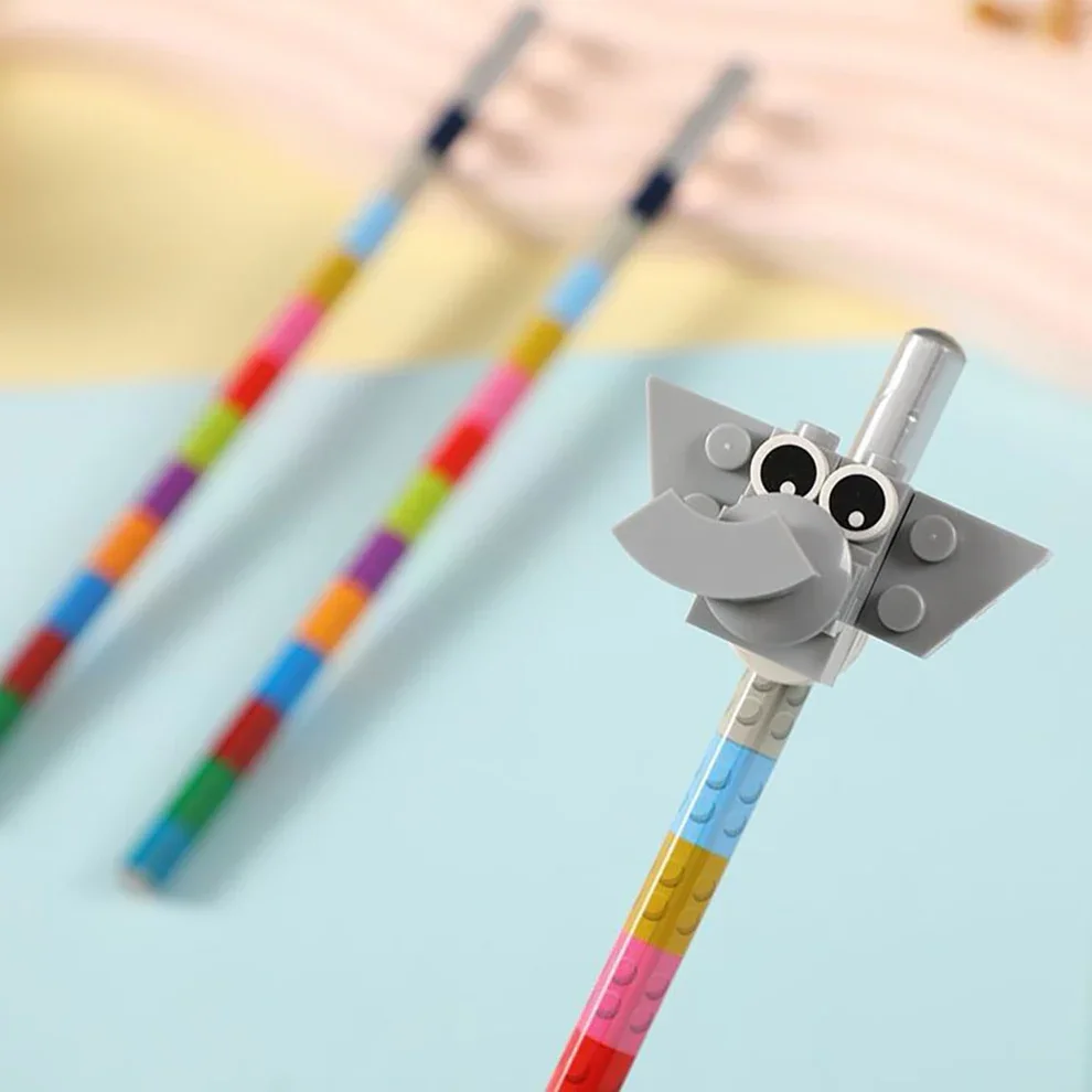 DIY Puzzle Pencil Mate with Animal Heads (Any 1)