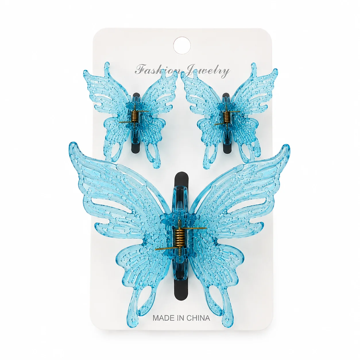 Butterfly Hair Claw Combo - 6 Colors