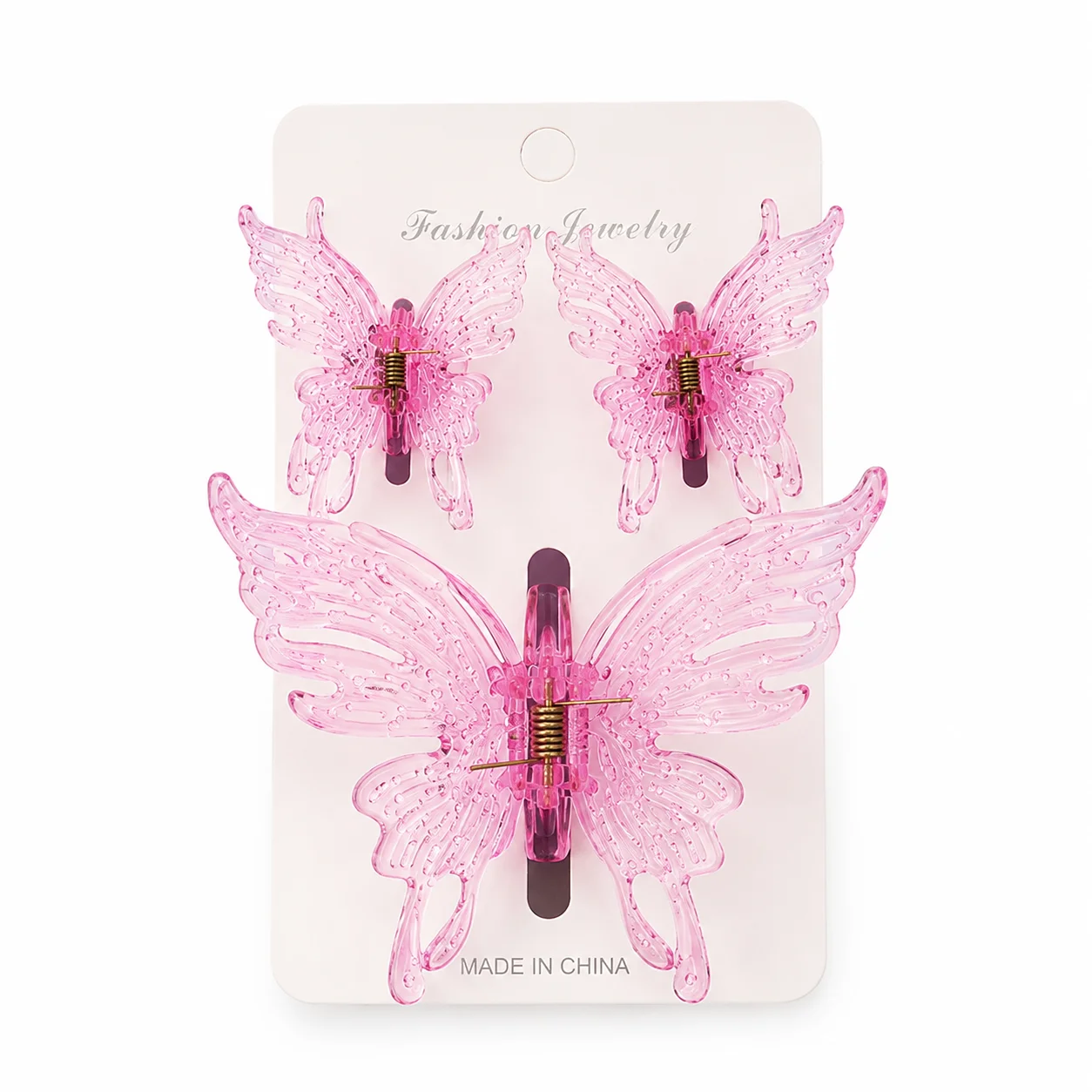 Butterfly Hair Claw Combo - 6 Colors